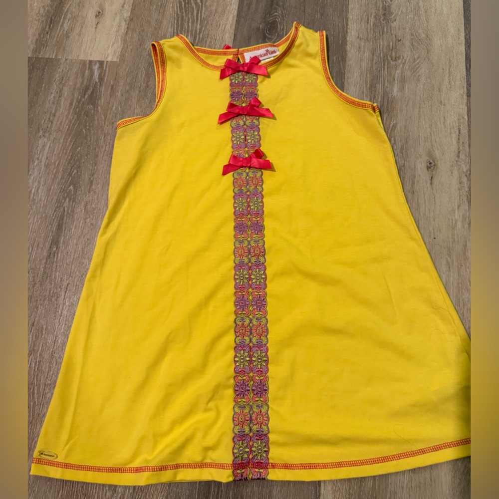 American Girl Yellow Night Shirt/Gown